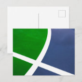 Basketbal Kunstwerk Briefkaart (Voorkant / Achterkant)