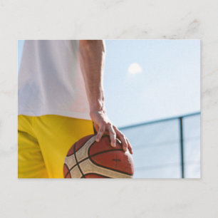 Basketbal Kunstwerk Briefkaart