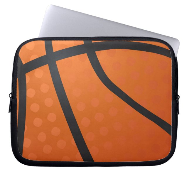 Basketbal Laptop Sleeve (Voorkant)