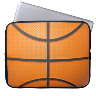basketbal laptop sleeve