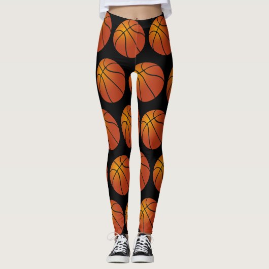 Basketbal  leggings (Voorkant)