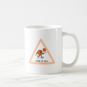 Basketbal leuk en cute ontwerp koffiemok