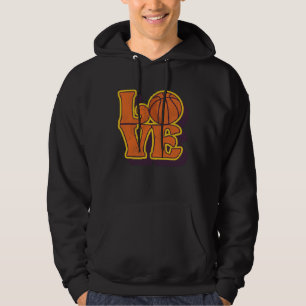 Basketbal Liefde Bal Mijn Leven En Passie Speler B Hoodie