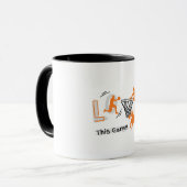 Basketbal liefhebber mok (Voorkant links)