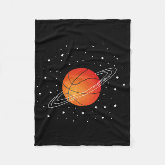 Basketbal Liefhebbers Basketbal Speler Fun Basketb Fleece Deken