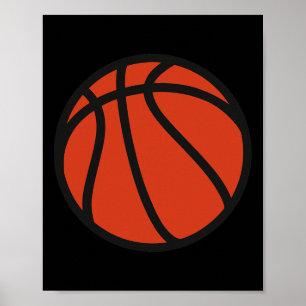 Basketbal Logo 1 Poster