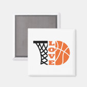 basketbal magneet (Voorkant / Achterkant)