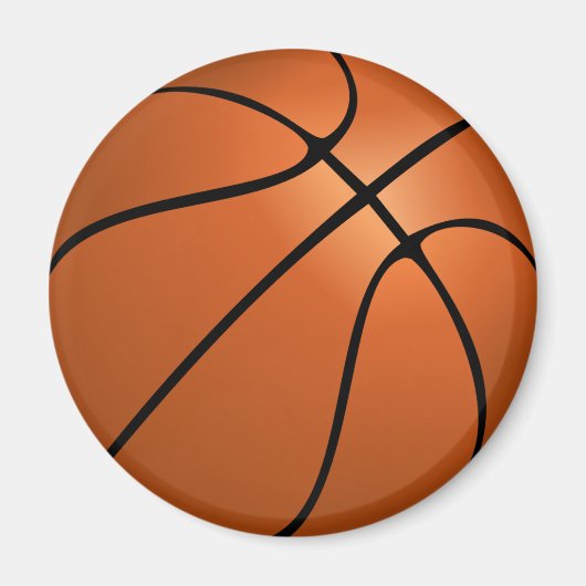 basketbal magneet (Voorkant)