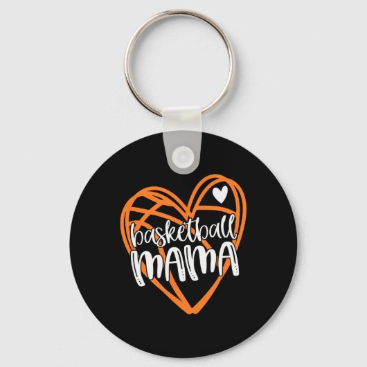 Basketbal MAMA Sleutelhanger (Voorkant)