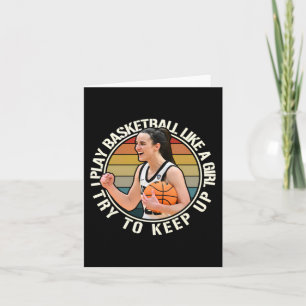 Basketbal Meisje Kaart
