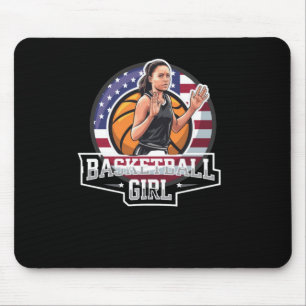 Basketbal Meisje USA Muismat