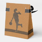 Basketbal Meisje Vrouw Favor Boxes Bedankdoosjes (Achterkant)
