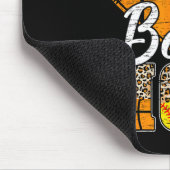 Basketbal Moeder Hart Softbal Mama Luipaard Moeder Muismat (Hoek)