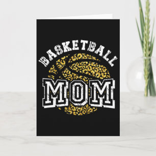 Basketbal Moeder Liefhebber Leuke Moeder Basketbal Kaart