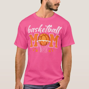 Basketbal moeder moeder moeders spel dag basketbal t-shirt
