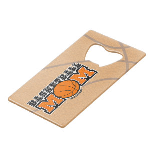 Basketbal Moeder Screwball Graphics Kredietkaart Flessenopener
