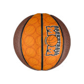 Basketbal Moeder Screwball Graphics Mini Basketbal (Verticaal)
