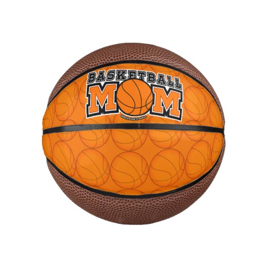 Basketbal Moeder Screwball Graphics Mini Basketbal (Voorkant)