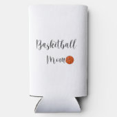 Basketbal Moeder Script Shirt Schattig (Achterkant)