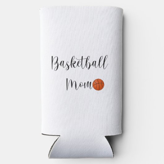 Basketbal Moeder Script Shirt Schattig (Achterkant)