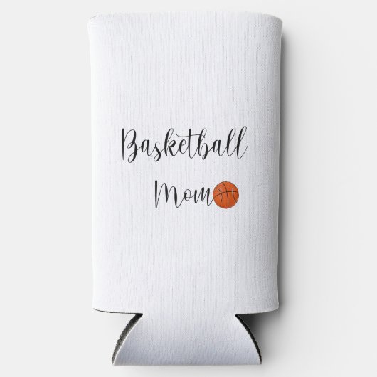 Basketbal Moeder Script Shirt Schattig (Voorkant)