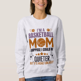 Basketbal Moeder T-Shirt
