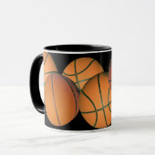 basketbal mok (Voorkant links)