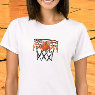 Basketbal MOM Oranje Stippenring T-shirt