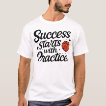 Basketbal Motivatie Succes Oefen Quote
