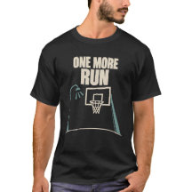 Basketbal Motiverende Grafiek Nog Eén Runde