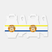 Basketbal | Naam en nummer Bedankdoosjes (Uitgevouwen)