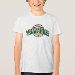 Basketbal NBA Milwaukee Bucks Tri-Blend Shirt