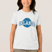 Basketbal NBA Orlando Magic Tri-Blend Shirt (Voorkant)