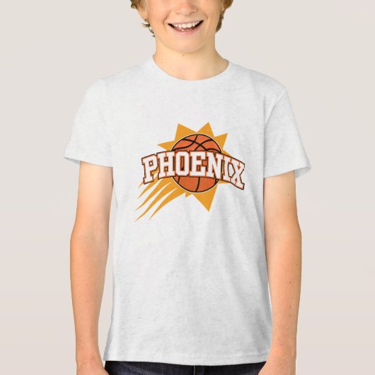 Basketbal NBA Phoenix Suns Tri-Blend Shirt (Voorkant)