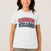 Basketbal NBA Washington Wizards Tri-Blend Shirt (Voorkant)