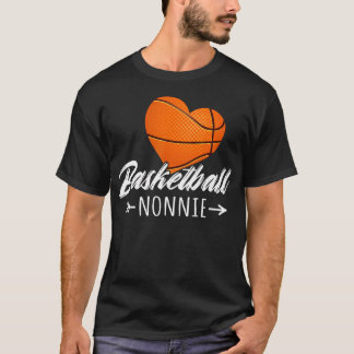 Basketbal Nonnie Familie Matching Basketbal Liefhe T-shirt