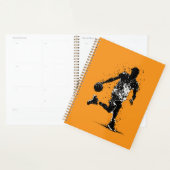 Basketbal nooit stoppen planner (Display)
