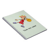 Basketbal Notitieboek (Rechterzijde)