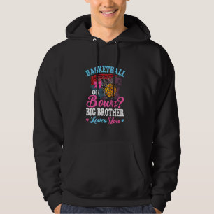 Basketbal of bogen Big Brother houdt van je gender Hoodie