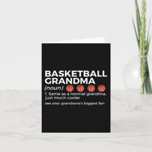 Basketbal Oma Definitie Kleinzoon's grootste f Kaart