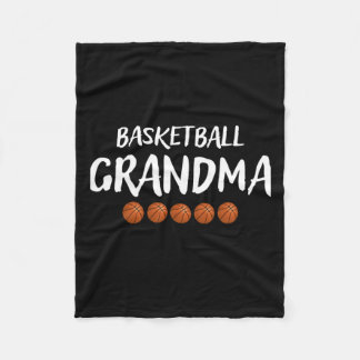 Basketbal Oma Grootmoeder Grammy Nana Mimi Fleece Deken