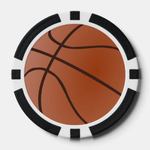 Basketbal Ontwerp Poker Chips