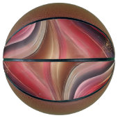 Basketbal op maat met Abstracte kunst (Voorkant)