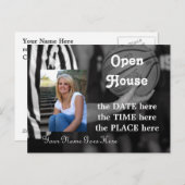 Basketbal, open huis briefkaart (Voorkant / Achterkant)