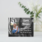 Basketbal, open huis briefkaart (Staand voorkant)