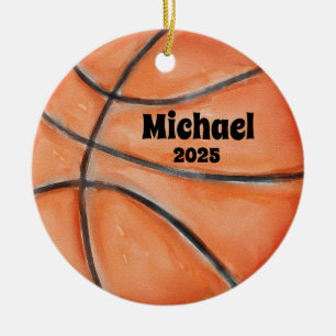 Basketbal Ornament, Ornament, Kinder Sport Keramisch Ornament