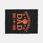 Basketbal Pap 2 Fleece Deken (Voorkant (Horizontaal))