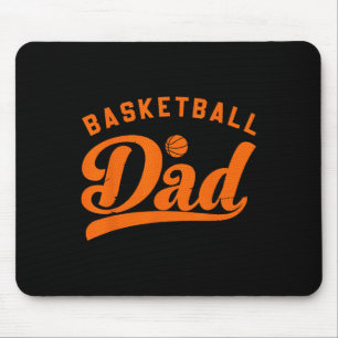 Basketbal Papa Gifts Papa Basketbal Vaderdag Muismat