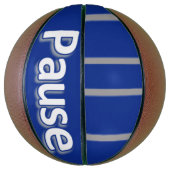 Basketbal Pauze Blauw (Verticaal)