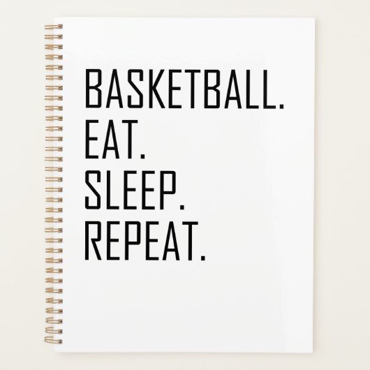 Basketbal Planner (Voorkant)